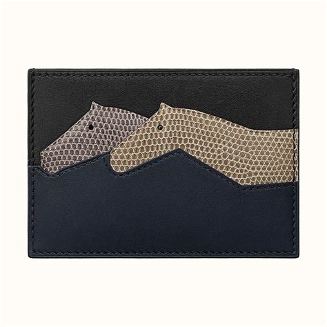 Hermes Les Petits Chevaux Card Holder .